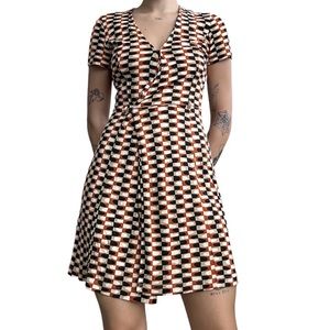 Guess vintage retro dress